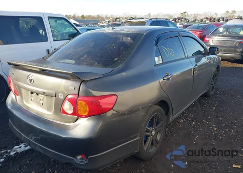 2010 Toyota Corolla Le z USA, uszkodzony, nr VIN 2T1BU4EE4AC325217